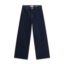 Load image into Gallery viewer, Dark Blue Wide Leg Jeans