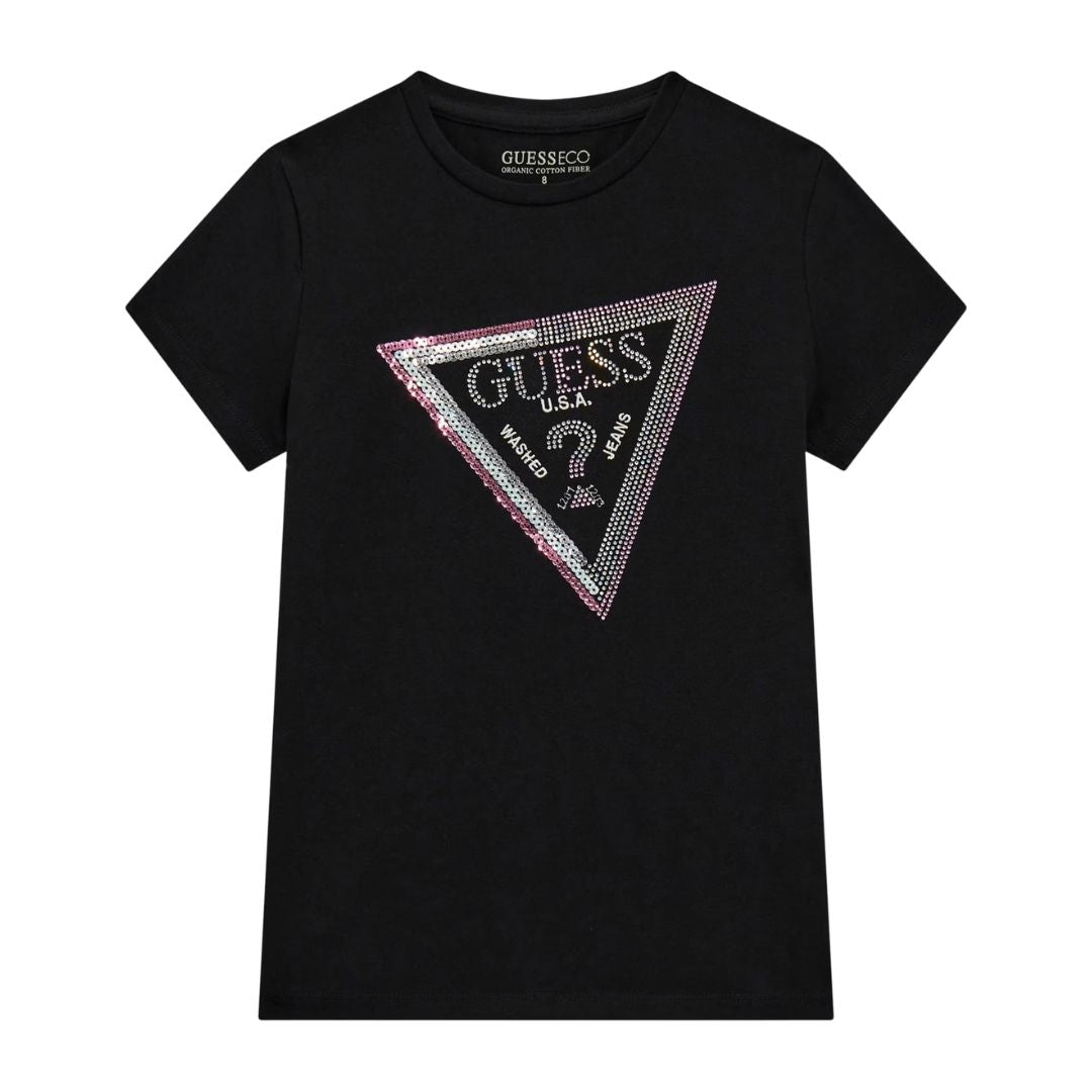 Black Triangle Logo T-Shirt
