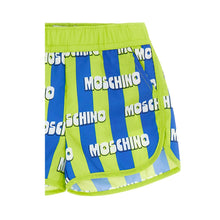 Load image into Gallery viewer, Baby Boys Blue &amp; Green Swim Shorts