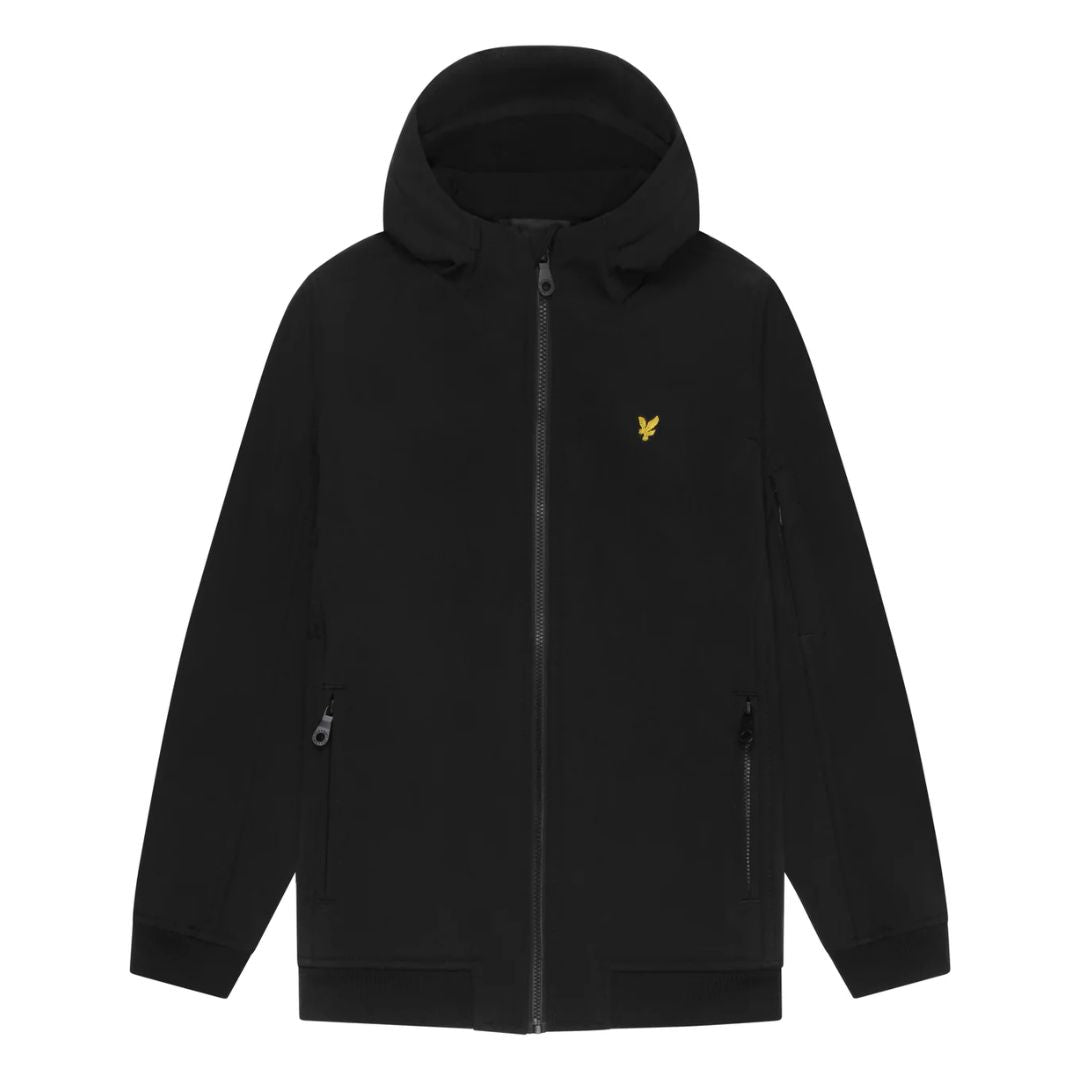 Hooded Jacket Lyle And Scott Jacket Junior Black Lyle Scott Junior