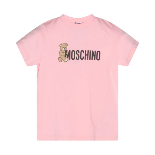 Pink Toy Teddy & Logo T-Shirt