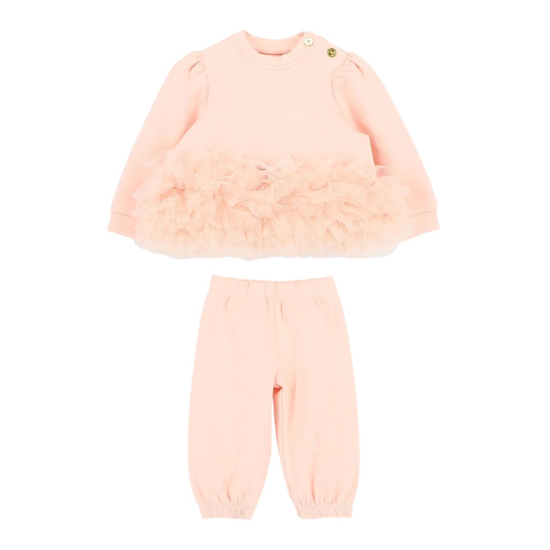 Babies Pink Tulle Trim 