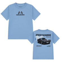Load image into Gallery viewer, Blue Car Graphic T-Shirt