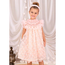 Load image into Gallery viewer, Peach Sequin &#39;Dominique&#39; Dress