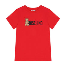 Load image into Gallery viewer, Unisex Red Toy Teddy &amp; Logo T-Shirt