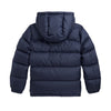 PRE ORDER - Boys Navy Hooded Down Jacket