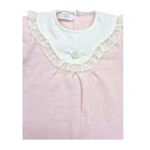 Load image into Gallery viewer, Pink Knitted Lace All In One