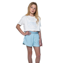 Load image into Gallery viewer, Pale Blue Shorts &amp; T-Shirt Set
