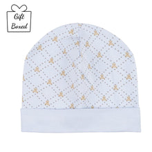 Load image into Gallery viewer, Pale Blue Teddy Print Hat