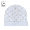 Pale Blue Teddy Print Hat