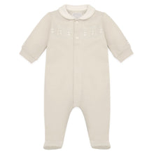 Load image into Gallery viewer, Unisex Stone Babygrow &amp; Hat Set