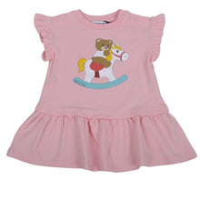 Load image into Gallery viewer, Pink Bear Frill Dress