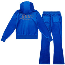 Load image into Gallery viewer, Royal Blue Flared Tracksuit