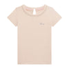 Peachy Pink Sequin Skirt & T-Shirt