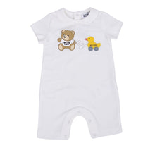 Load image into Gallery viewer, Ivory Bear With Toy Romper