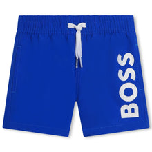 Load image into Gallery viewer, Blue Logo Sweat Shorts