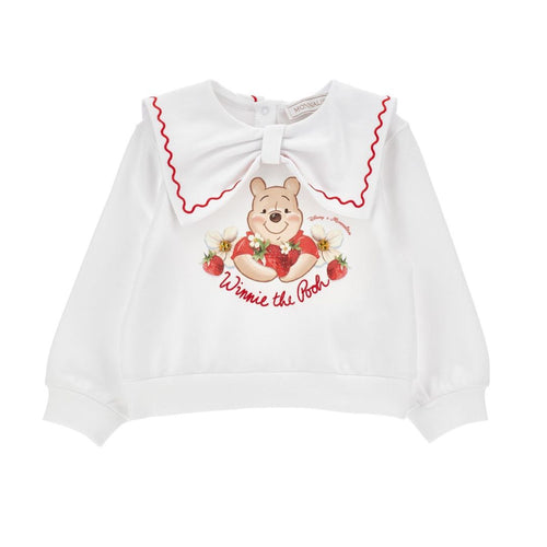 PRE ORDER - White Winnie The Pooh Sweat Top