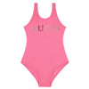 Pink Rhinestone Swimsuit