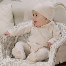 Load image into Gallery viewer, Unisex Stone Babygrow &amp; Hat Set