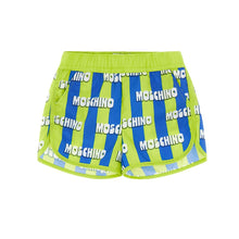 Load image into Gallery viewer, Baby Boys Blue &amp; Green Swim Shorts