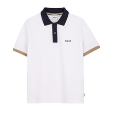 Load image into Gallery viewer, White SS Polo Shirt