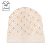 Beige Teddy Print Hat
