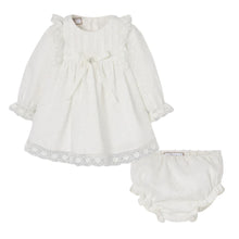 Load image into Gallery viewer, Ivory Lace Dress &amp; Knickers