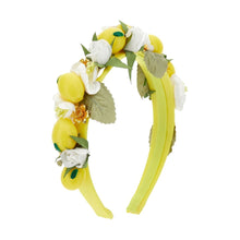 Load image into Gallery viewer, PRE ORDER - Yellow Lemons Headband