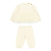 Babies Ivory Tulle Trim "Deonne" Tracksuit