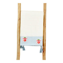 Load image into Gallery viewer, White Strawberries Beach Towel