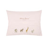 Pink Carousel Satin Cushion