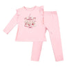 Pink Teddy Carousel Legging Set