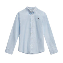 Load image into Gallery viewer, Blue &amp; White Striped Shirt