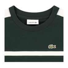 Load image into Gallery viewer, Dark Green &amp; White Stripe T-Shirt