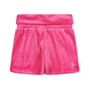 Fuchsia Pink Fold Over Waist Shorts