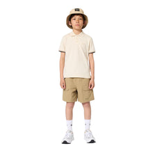 Load image into Gallery viewer, Dark Beige Cargo Shorts