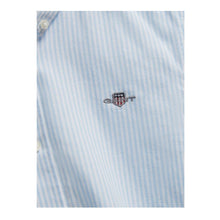 Load image into Gallery viewer, Blue &amp; White Striped Shirt