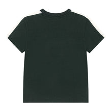 Load image into Gallery viewer, Dark Green &amp; White Stripe T-Shirt
