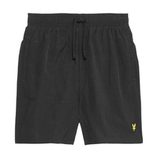 Load image into Gallery viewer, Black Logo Swim Shorts