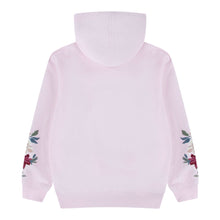 Load image into Gallery viewer, Pink Floral Embroidered Hoodie