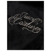 Black Slim Leg Glitter & Diamante Logo Tracksuit