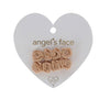 Champagne Satin Roses Hair Clips