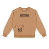 Beige Teddy Pocket Sweat Top