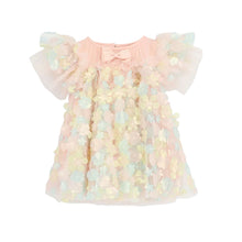 Load image into Gallery viewer, Babies Multi Coloured 3D Flower Dress