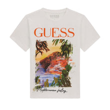 Load image into Gallery viewer, White "Mediterranean Feeling" T-Shirt