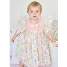 Load image into Gallery viewer, Babies Multi Coloured 3D Flower Dress