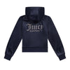 Navy Diamante Bootcut Tracksuit