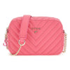 Pink Quilted Shoulder Bag