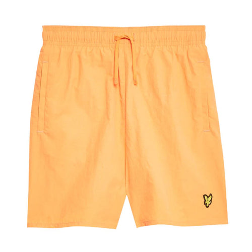 Orange Logo Swim Shorts