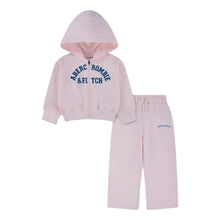 Load image into Gallery viewer, Pink Wide Leg Logo Tracksuit